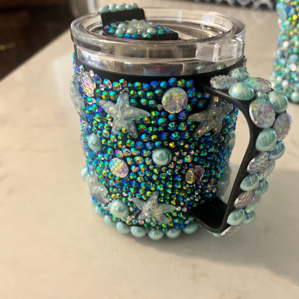 Hand headed coffee mug